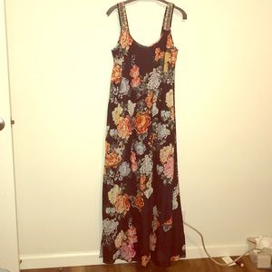 Johnny Was floral maxi dress